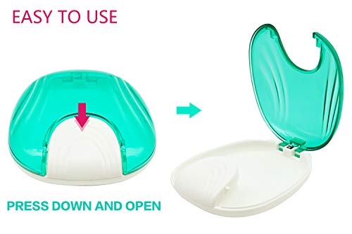 1 Retainer+Orthodontic+Partial+Container+Portable