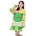 Olyer Women Girls Animal Skirt Sleepwear Cotton Short Long Sleeve Summer Fall Pajamas(One Size)