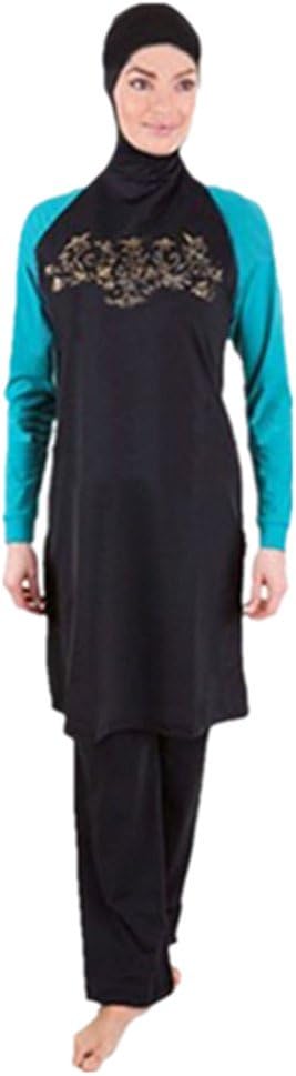 Modest Muslim Swimwear Islamic Swimsuit For Women hijab swimwear full coverage swimwear muslim swimming beachwear swim suit