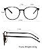 LifeArt Blue Light Blocking Glasses, Anti Eyestrain, Computer Reading Glasses, Gaming Glasses, TV Glasses for Women Men, Anti Glare (Tortoise, 2.00 Magnification)