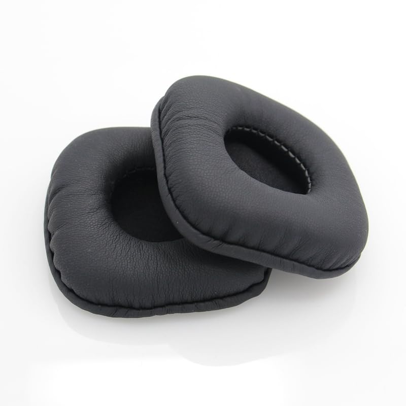 INF Replacement Earpads Cushions for Marshall Major II, Ear Pads with Soft Memory Foam with Premium Protein Leather, Noise Isolating Earpads(Black)