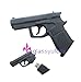 8gb Black Gun Shape USB 2.0 Gun Flash Drive Memory Pen Disk