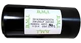 208-250 MFD (uF) 3 HP Well Pump Control Box Motor Start Capacitor, Replacement for Franklin 275463111, 2823028110, 2823028310 and Tuhorse TCB30M230 Made in USA by BMI for Tuhorse