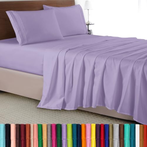 Elegant Comfort Luxury 4-Piece Bed Sheet Set - Luxury Bedding 1500 Premium Hote…
