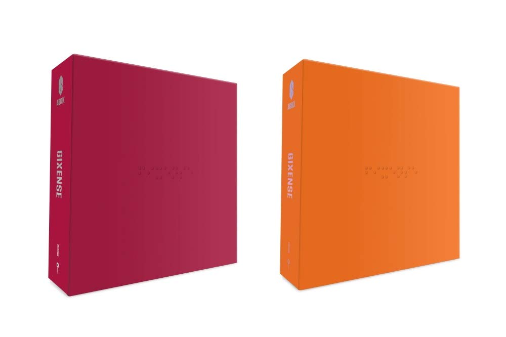 AB6IX - 6IXENSE [6IX+SENSE ver.] SET (Vol.1) CD+80p Photobook+Sticker+1Photocard+QR Postcard+1Secret Photocard+1Bookmark+1Envelope+Folded Poster+Double Side Extra Photocards Set