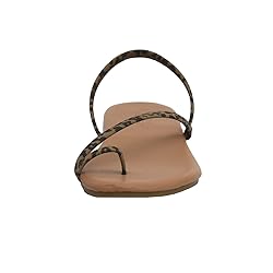CUSHIONAIRE Women's Catalina toe ring Sandal with
