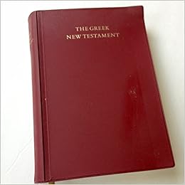 The Greek New Testament Second Edition Vinyl Bound Kurt Aland Matthew Black Carlo M Martini Bruce M Metzger Allen Wikgren Amazon Com Books