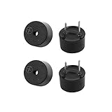 eDealMax 4Pcs 3V Miniature Active Buzzer