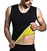 Roseate Men's Body Shaper Hot Sweat Workout Tank Top Slimming Sauna Vest Neoprene Compression Thermal Shirt S