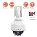 Dericam Outdoor Wireless Security Camera,Outdoor PTZ Camera,Crystal Full HD 1080P,4 X 0ptical Zoom,Auto Focus,Pre-Installed 32GB Memory Card,S2-32G White