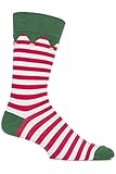 SockShop Men's 1 Pair Christmas Dare to Wear Santa's Elf Socks