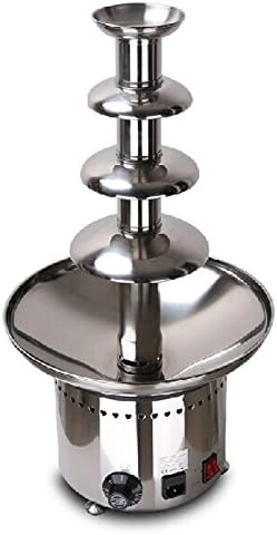Intbuying 110V Electrics 4 Tier Mini Best Chocolate Fondue Fountain for Sale To Buy Home Use