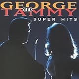Disco de George Jones: «Super Hits» (Anverso)