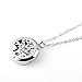 RoyAroma 2PCS Mini Cloud & Tree of Life Aromatherapy Essential Oil Diffuser Necklace Two Patterns Pendant Locket Jewelry,23.6