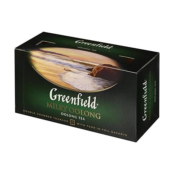 Greenfield China Milky Oolong Tea 3er Pack (3 x 25 Teebeutel) chinesischer Milch Tee – Bild 4
