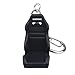 Iuhan® Fashion Popular Creative Car Auto Metal Mini Seat Key Chain Keyring Keychain (Black)