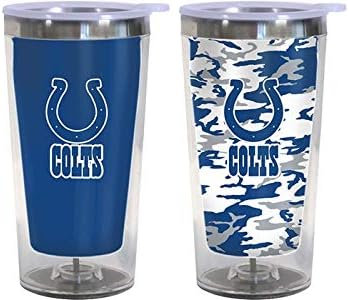 Indianapolis Colts 16oz Travel Mug with Hot & Cold Colour Changing Graphics