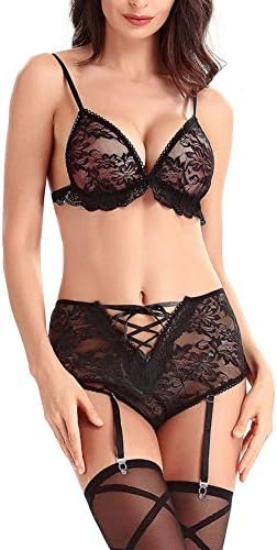 vadmirerw Sexy Lingerie for Women Lace Christmas Xmas Sexy Lovely Hot Night Babydoll Dress Nightwear