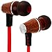 Symphonized XTC Red Wireless In-Ear Headphones - Bluetooth 4.0 Earbuds with Earhooks, Running Earbuds, Noise Isolating, 7-Hour Battery Life, Red