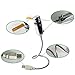 InKach Mini USB Powered LED Cooling Flashing Real Time Display Function Clock Fan