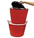 Red Gorilla Large Flexible Plastic Tub, Toy Storage, Laundry, Gardening & More, 38 Liter/10 Gallon, Green