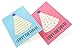 Best Paper Greetings Birthday Card - 48-Pack Birthday Cards Box Set, Happy Birthday Cards - Party Hats Designs Birthday Card Bulk, Envelopes Included, 4 x 6 Inches
