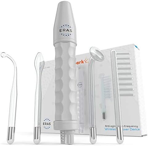 Kristen Portable Acne Spot Wrinkle Remover with Facial Cream - High Frequency Skin Tightening - Stimulates Hair Growth – Therapy for Puffy Eyes By ERAS