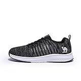 Camel Fishbone Men's Breathable Mesh Running Shoes Lightweight Athletic Sneakers Sports Non-Slip Fashion Walking Gym