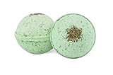2 x Awaken Your Senses - Energizing Ultra Lush Bath Bombs - Peppermint, Clary Sage and Juniper Berry