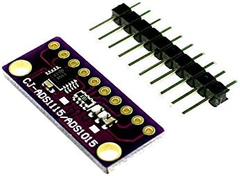 New grams I2C ADS1115 16 Bit ADC 4 channel Module with Programmable Gain Amplifier 2.0V to 5.5V For arduino Rpi