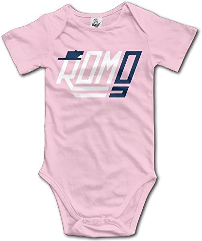 Pink Tony Romo Funny Toddler Short Sleeve Infant Baby's Baby Romper