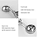 Cookie Scoop Set 3 PCS Stainless Steel Ice Cream Scoop Trigger Include small size (1.58 inch), medium size (1.97 inch), large size (2.37 inch), Melon Scoop (cookie scoop3)