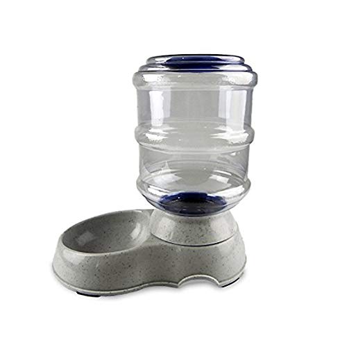 YaptheS Automatic Dog Water Bowl with Wide Bowl for Pets Puppy Kitten Replendish Gravity Waterer Twist Mouth Ring