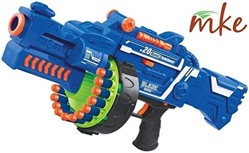 Elektra Blaze Storm Soft Bullet Automatic Gun, 40 Darts Included, Random Colour