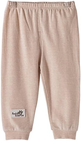 Nature source baby trousers organic cotton boy gril casual pants kids clothes (73/12M, Brown)