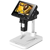 Koolertron 4.3 inch Full Color LCD Digital USB Microscope with 10X-600X Magnification Zoom