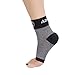 Plantar Fasciitis Socks, (1 Pair) Black Compression Foot Sleeves for Men & Women, Fast Recovery from Swelling Foot & Heel Pain