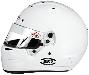 Bell Racing RS7 Helmet White 57 | 7 1/8