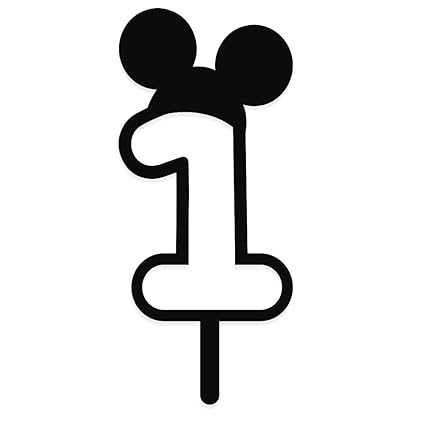 Resultado de imagen para numero 1 mickey mouse