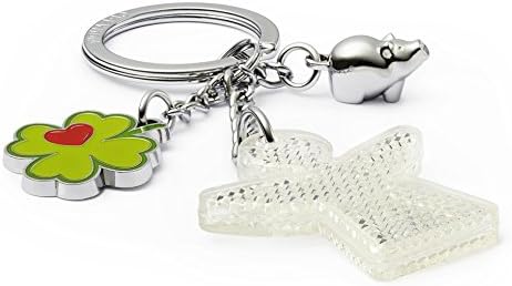 Creanow Guardian Angel Keychain Drive Safe Luck and Love