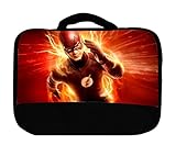 Comic Book Hero Canvas Lunch Bag by Compass Litho