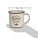 Enamel Mug - Adventure Begins Cream 11fl.oz/325ml
