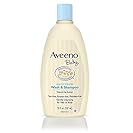 Aveeno Baby Wash & Shampoo, 18 Oz