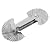 OriGlam Screw Thread Pitch Cutting Gauge Tool Set, Stainless Steel Metric Screw Pitch Thread Gauge Measuring Tool, 55-Degree & Metric 60-Degree Grip Whitworth Screw Thread Pitch Gauge