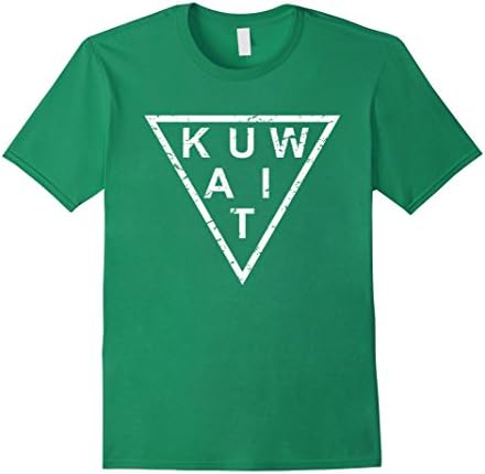 Mens Stylish Kuwait T-Shirt 3XL Kelly Green