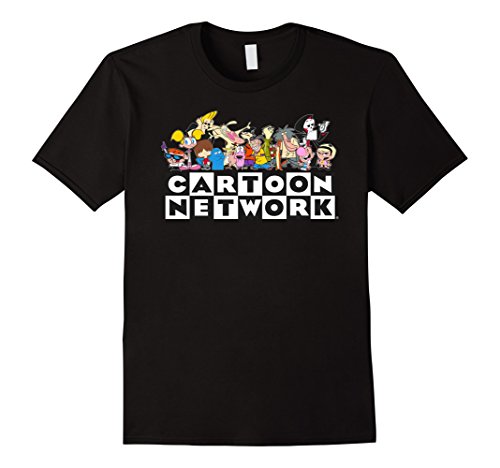 Mens Cartoon Network Classic Character Feature T-Shirt 3XL Black