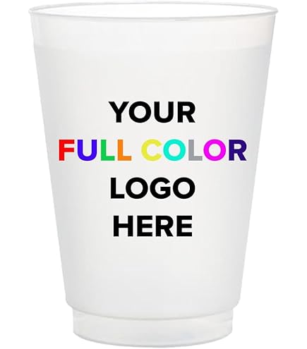 Amazon.com: Personalized Wedding Party Cups, 16 oz Frosted Plastic, Custom  Text Design : Health & Household
