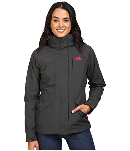 The North Face Boundary Triclimate Jacket - Women's Asphalt Grey/Cerise Pink Small The North Face Boundary Triclimate Jacket - Women's Asphalt Grey/Cerise Pink Small