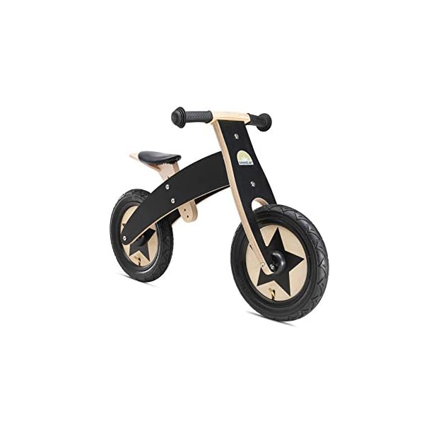 BIKESTAR Mitwachsendes Kinder Laufrad Holz Lauflernrad Kinderrad für Jungen Mädchen ab 2-4 Jahre | 12 Zoll 2 in 1… – Bild 4