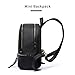 HaloVa Women's Backpack, Mini Shoulders Bag, Trendy Casual Daypack, Black